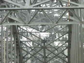 Стальной ферменный мост